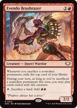 Evendo Brushrazer - 10 / English / Near Mint MTG - Image 1