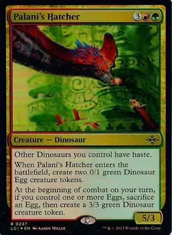 MTG Palani's Hatcher The Lost Caverns of Ixalan 0237 Foil Rare - Image 1