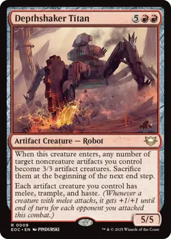 Depthshaker Titan - 9 / English / Near Mint MTG - Image 1