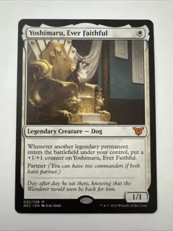 Yoshimaru, Ever Faithful Commander: Kamigawa: Neon Dynasty Regular - Image 1