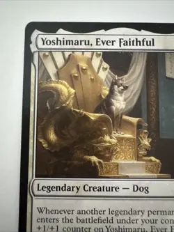 Yoshimaru, Ever Faithful Commander: Kamigawa: Neon Dynasty Regular - Image 2