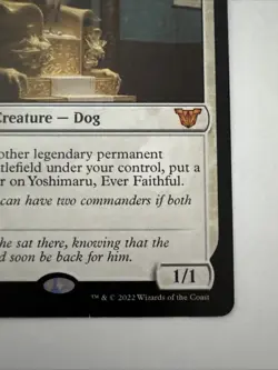 Yoshimaru, Ever Faithful Commander: Kamigawa: Neon Dynasty Regular - Image 4