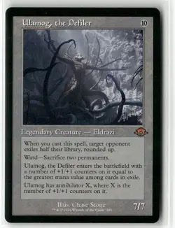 Magic the Gathering Modern Horizons 3 Ulamog, the Defiler ( Retro Frame) Mythic - Image 1