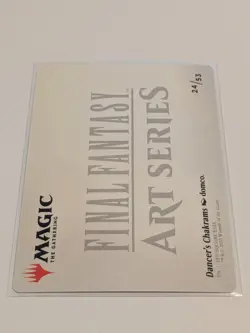 Art Series Dancer's Charkrams GOLD STAMPED 24/53: Final Fantasy MTG (NM) - Image 2