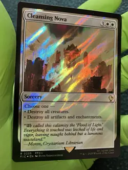 Cleansing Nova (Surge Foil) Commander: Final Fantasy MTG - Image 1