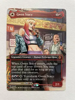 MTG Gwen Stacy BORDERLESS 0202 SPM - Image 1