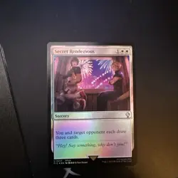 Secret Rendezvous (0217) - Foil - Commander: Final Fantasy - Near Mint - Image 1