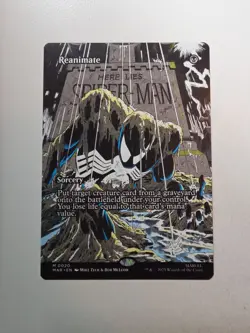 Magic The Gathering Spiderman: Reanimate (Borderless) - Image 1