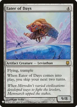 1x Eater of Days NM-Mint, English Mystery Booster / The List MTG Magic - Image 1
