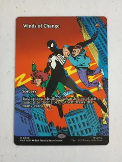 MTG WINDS OF CHANGE Spider-Man Marvel Universe Magic NM - Image 1