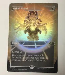 Orim's Chant (Borderless) Modern Horizons 3 Foil - Image 1