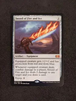 Double Masters Sword of Fire and Ice (297) NM - Image 1