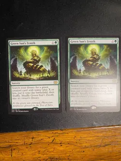 Green Sun's Zenith Double Masters 2022 NM - Image 1