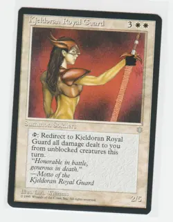 Magic the Gathering ~ MTG ~ 1x Kjeldoran Royal Guard ~ ICE AGE ~ M/NM - Image 1