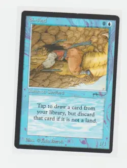 Magic the Gathering ~ MTG ~ 1x Sinbad ~ SCANS ~ Arabian Nights # 2 - Image 1