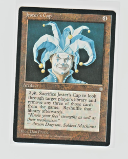 Magic the Gathering ~ MTG ~ 1x Jester's Cap ~ ICE AGE ~ LP - Image 1