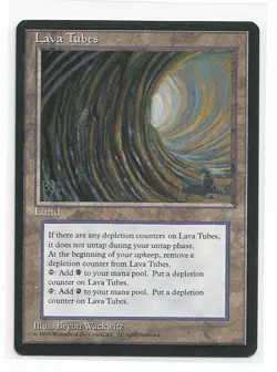 Magic the Gathering ~ MTG ~ 1x Lava Tubes ~ ICE AGE ~ M/NM - Image 1