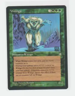 Magic the Gathering ~ MTG ~ 1x Wiitigo ~ ICE AGE ~ M/NM - Image 1