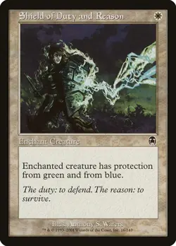 Shield of Duty and Reason - 16 / English / Lightly Played MTG - Image 1