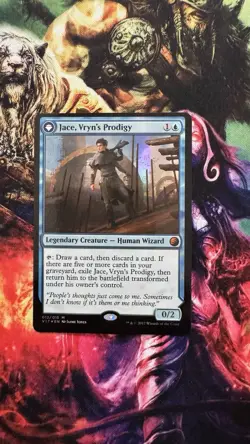 Jace, Vryn's Prodigy #12 (Foil) (NM) From the Vault: Transform V17 Magic MTG - Image 1