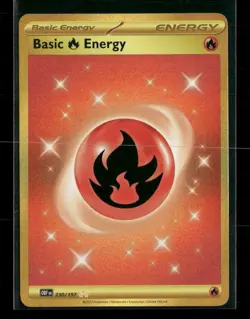 Basic Fire Energy - 230/197 Pokemon SV03: Obsidian Flames Hyper Rare NM - Image 1