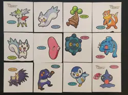Japanese Vintage Pokemon Daiichi Pan Decochara Sticker Promo - Image 1