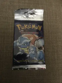 Pokemon 1999 Base Set Sealed Blast Booster pack - Long Foil Unopened Pokemon - Image 1