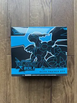 Pokemon S&V Black Bolt Pokemon Centre Elite Trainer Box ETB - New & Sealed! - Image 1