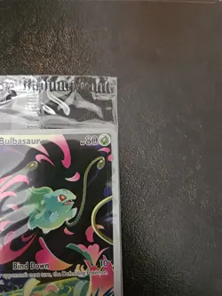 Sealed Pokemon TCG Bulbasaur 133/132 Mega Evolutions Box Topper Stamped Promo - Image 5