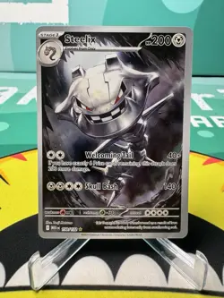 Steelix 150/132 Illustration Rare Pokemon Mega Evolution English NM - Image 1