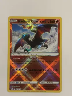 Pokemon TCG Radiant Charizard | 020/159 Crown Zenith Holo Near Mint - Image 1