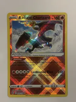 Pokemon TCG Radiant Charizard | 020/159 Crown Zenith Holo Near Mint - Image 1