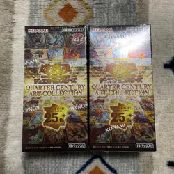 2BOX Yu-Gi-Oh! Duel Monsters Quarter Century Art Collection Japanese Sealed - Image 1