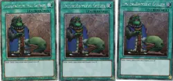 yugioh 3x EMPORKOMMLING GOBLIN RA03-DE096 1AUFLAGE Platinum Secret Rare DEUTSCH - Image 1