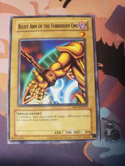 Yu-Gi-Oh! Right Arm of the Forbidden One #RP01-EN019 - Image 1