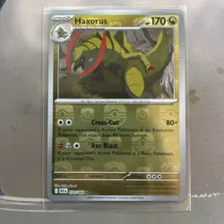 Haxorus Master Ball Black Bolt 70/86 Pokemon Card NM English - Image 1