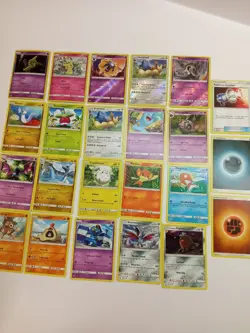 Pokemon TCG Burning Shadows, Sun & Moon LOT holos rares 23 cards nintendo - Image 1