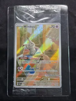 Mimikyu - 075 (Pokemon Center Exclusive) Sv: Scarlet & Violet Promo Card SEALED - Image 1