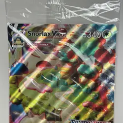 Snorlax VMAX Oversize Promo Jumbo Card Pokemon TCG New Sealed New Pokemon - Image 3