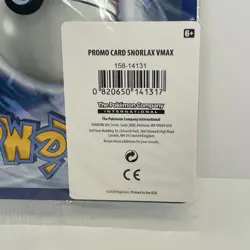 Snorlax VMAX Oversize Promo Jumbo Card Pokemon TCG New Sealed New Pokemon - Image 5