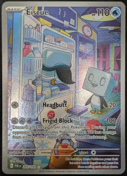 Eiscue 205/193 SV02 Paldea Evolved Holo NM/M Pokemon Card - Image 1