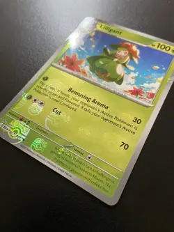 Pokemon Card TCG Lilligant Master Ball Holo - English Black Bolt - 007/086 - Image 3