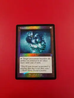 1x Liquimetal Coating | FOIL Retro | The Brothers' War | MTG Magic Cards - Image 3