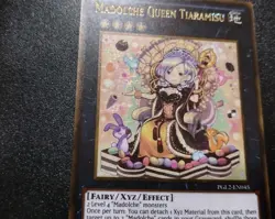 Madolche Queen Tiaramisu PGL2-EN045 Gold Rare 1st Edition Yugioh Card LP - Image 2