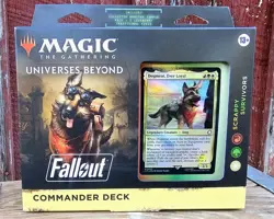 MTG Fallout Commander Deck Scrappy Survivors 100 Card Deck New Sealed - Image 1