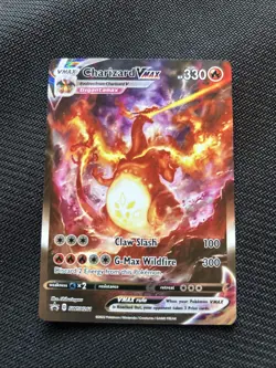 Pokemon TCG Charizard VMAX SWSH261 Promo Full Art Holo Card NM/Mint Condition - Image 1