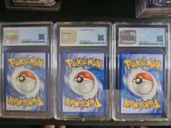 POKEMON CGC Pristine 9.5 (new label 10) - 3 CARD SLAB LOT - Image 2