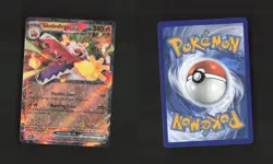 Pokemon MEOWSCARADA SKELEDIRGE QUAQUAVAL ex Paldea Promo SVP SET of 3 Holo Cards - Image 3