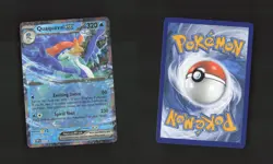 Pokemon MEOWSCARADA SKELEDIRGE QUAQUAVAL ex Paldea Promo SVP SET of 3 Holo Cards - Image 4