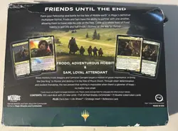 MTG Lord Of The Rings Food and Fellowship Commander Deck New English Damaged Box - Image 4